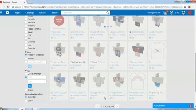 AVATAR NOVO COM 800 ROBUX - ROBLOX смотреть онлайн