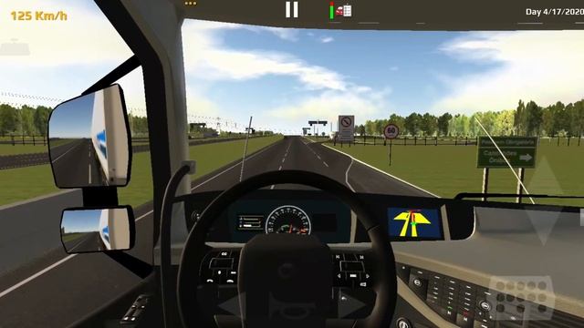 High bridges between foggy mountains and Volvo new skin World truck driving simulator #wtds #gaming смотреть онлайн