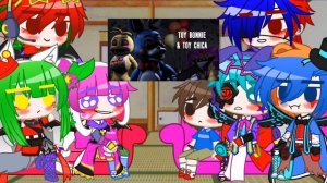 Security Breach react to FNaF 2 Counter Jumpscares//GC//