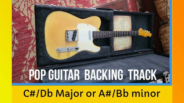POP GUITAR BACKING TRACK - Db Major/C# Major or Bb minor/A# minor смотреть онлайн