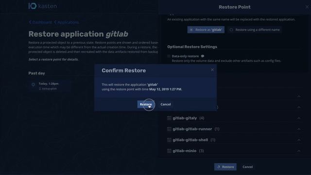 Application-Centric Backup, Recovery and Migration with Kasten's K10 Data Management Platform смотреть онлайн