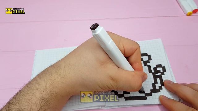 ТИГРЕНОК - ПО КЛЕТОЧКАМ !! КАК НАРИСОВАТЬ?? РИСУНКИ ПО КЛЕТОЧКАМ смотреть онлайн