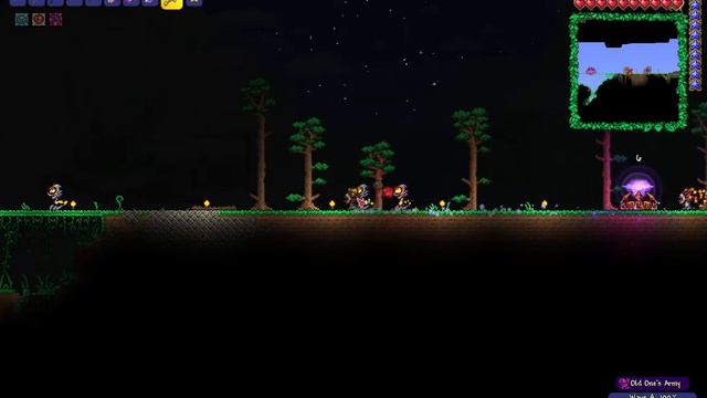 Terraria Old One's Army - Expert Mode + Flameburst Rod смотреть онлайн