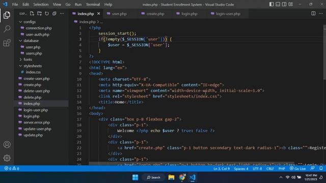 16 PHP Authentication session смотреть онлайн