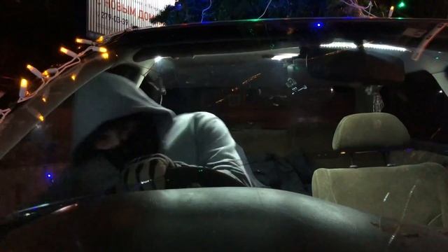 НОВОГОДНИЙ ДРИФТ НА МОЩНОМ СПОТЕ! смотреть онлайн