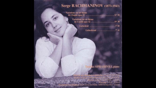 Tamriko Siprashvili: Rachmaninov - Variations on a Theme by Corelli, opus 42 смотреть онлайн