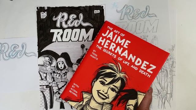 ORIGINAL ART - Eightball, Love and Rockets, and John Wayne Gacy?! Jim Rugg's RED ROOM Variant Cover смотреть онлайн