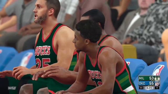 NBA 2K17 МБА Игра 7 Оклахома смотреть онлайн
