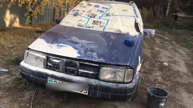 18 летний  купил еще один Пассат Б3. Volkswagen Passat B3/Arriva. Обзор/ до покраски.
