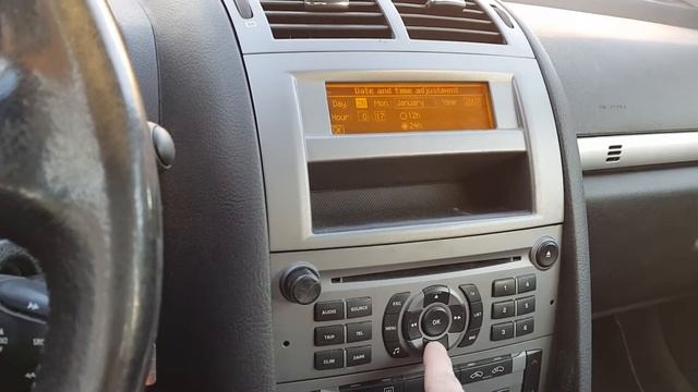 Peugeot 407 Set Date and Time смотреть онлайн
