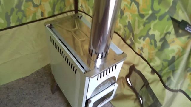 Палатка Терма 10 + печь Алтай смотреть онлайн