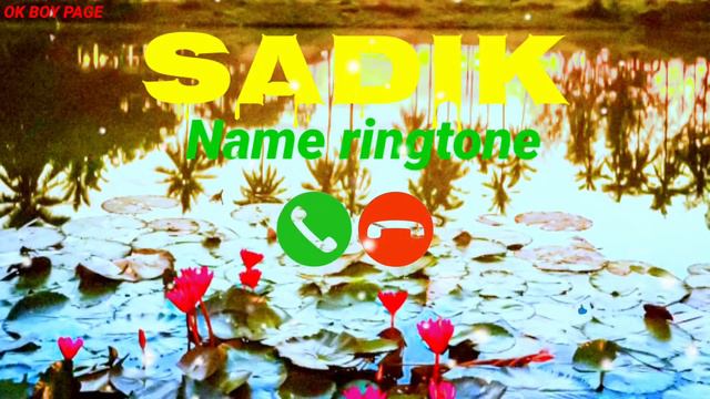 sadik name ringtone/ Sadik phone ringtone/sadik call ringtone/ Sadiq name ringtone смотреть онлайн
