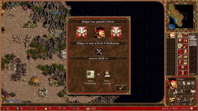 Heroes of Might and Magic 3 - Armageddon's Blade Campaign with Kilgor (Festival of Life), 1st map смотреть онлайн