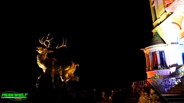 Schlossleuchten 2020 - Schloss Drachenburg - Impressionen - Parkwelt