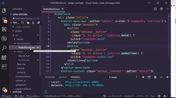 Best Vue.js Rich-Text Editor Ever tiptap