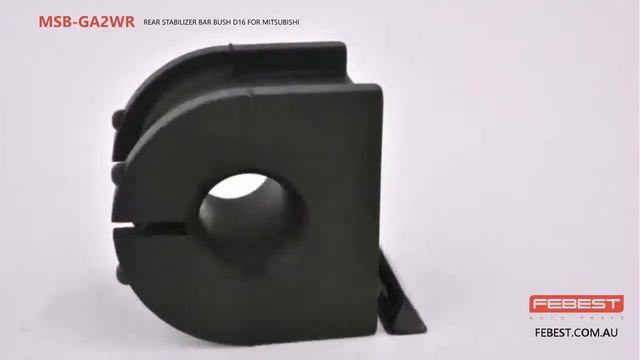 MSB-GA2WR REAR STABILIZER BAR BUSH D16 FOR MITSUBISHI смотреть онлайн