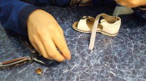 Ремонт обуви Замена липучки #ремонт #обувь #липучка