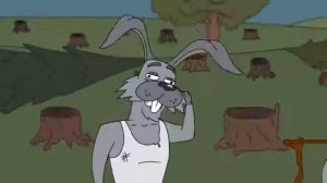 ЛЕСОРУБ И ЗАЯЦ.