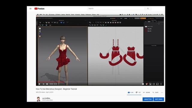 Marvelous Designer for Beginners #1 смотреть онлайн
