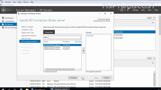 52. Setup RDS Farm using Standard Deployment in Windows Server 2019 смотреть онлайн
