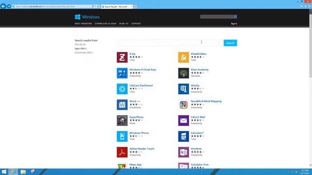 Windows 8.1 | View Windows Store From Your Web Browser смотреть онлайн