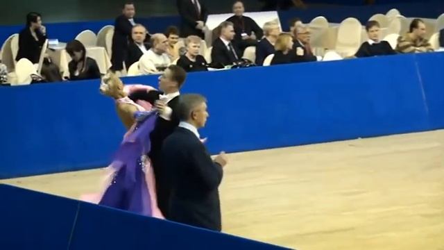 Воробьев Дмитрий - Харитонова Анна, медл.фокстрот смотреть онлайн
