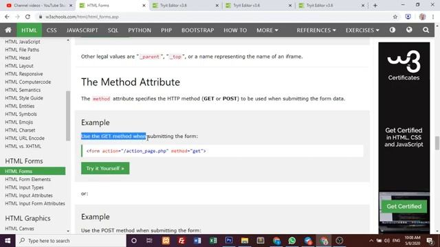 Create Website Lesson 20: HTML Forms смотреть онлайн