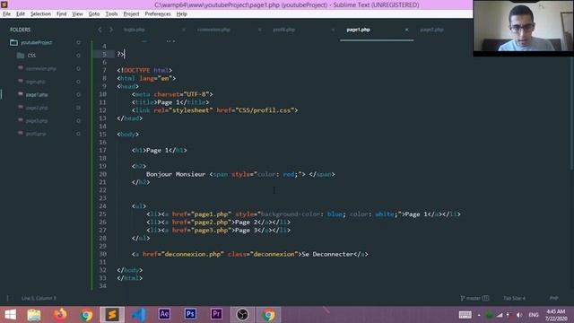 PHP #24 : Les Sessions ($_SESSION['name']) - الدارجة المغربية смотреть онлайн