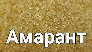 Амарант. Амарантовая каша как готовить. Щирица. смотреть онлайн