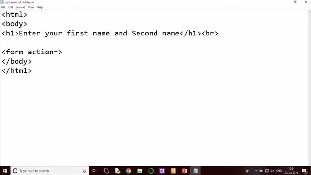 Python CGI Program 5: get method part 2 (with HTML form) смотреть онлайн