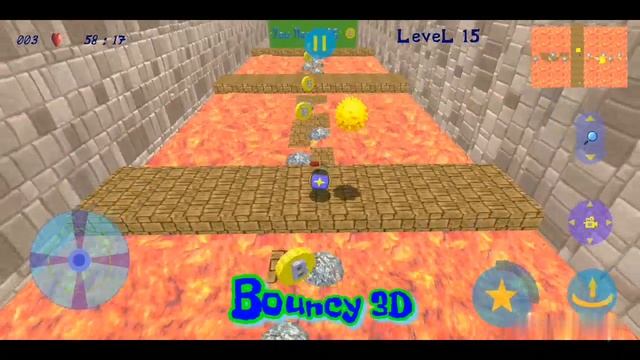 Bouncy 3D , A Fun And Challenging Physics Based Arcade Game смотреть онлайн