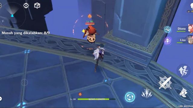 Genshin Impact - How to kill abyss mage without attacking смотреть онлайн