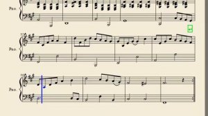 Ave Maria By Caccini - Sheet Music Accompaniment Piano