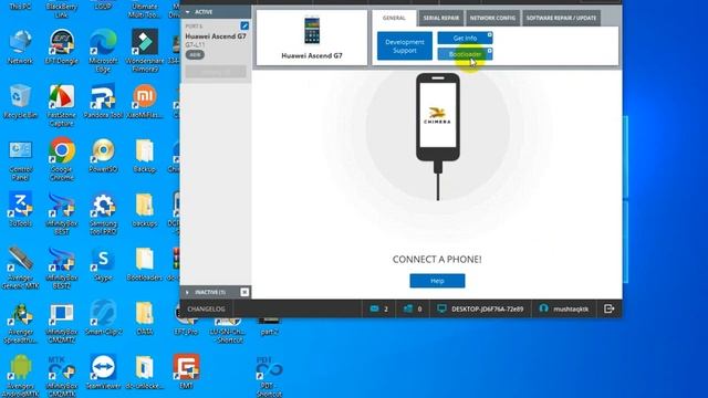 Huawei G7-L11 bootloader unlock Chimera Tool смотреть онлайн