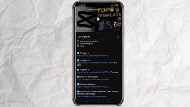 Capcut template not found fix problem | capcut template not working | template not found | not foun смотреть онлайн