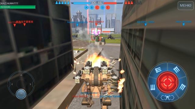Боевые Роботы War Robots#37 Мультробот Битва GI.Patton, LEO, GRIFFIN NATASHA новичкам много оружия смотреть онлайн