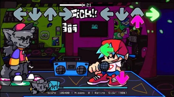 Его не было 2 месяца, а он загрузил Капи... | FNF Arcade showdown