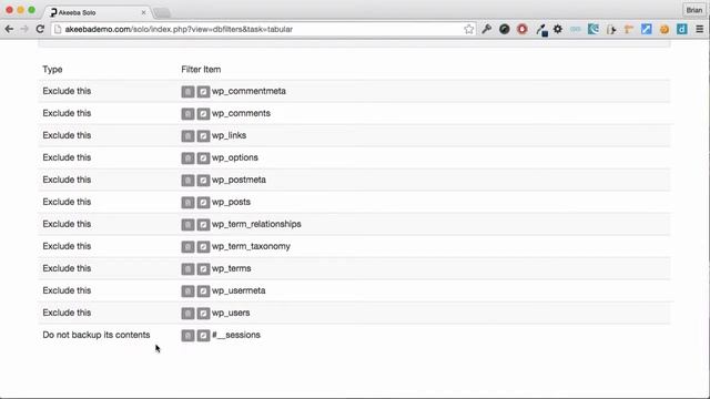 ABTS10   Excluding Large Files And Database Tables