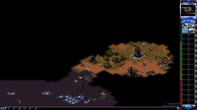 Flip mission campaign : Allied mission 6 Sub-Divide on hard(Redalert2) смотреть онлайн