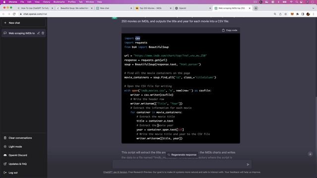How YOU can learn Python with ChatGPT смотреть онлайн