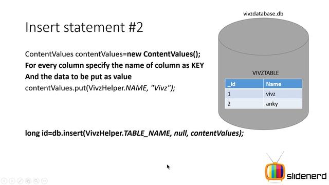 162 Android SQLite Insert Tutorial Part 1 | смотреть онлайн