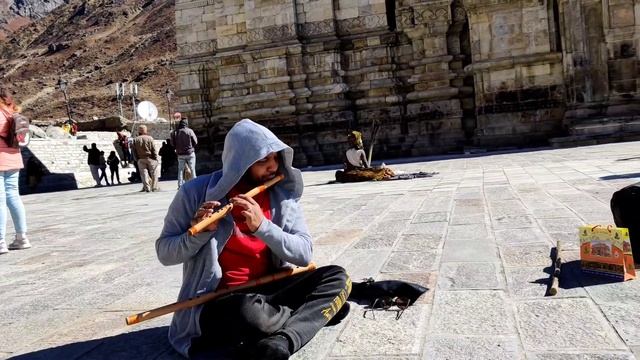 Shiv tandav on flute at Kedarnath har har Mahadev Mahakaal Flute by Manuraj Rajput?? смотреть онлайн
