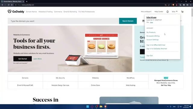 How To Reset Dns GoDaddy Tutorial смотреть онлайн