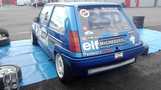 Start up Renault R5 GT Turbo sound смотреть онлайн