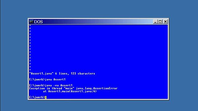 Assert In Java смотреть онлайн