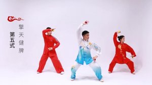 Искусство укрепления тела и легких · Версия с мячами в группе - Цигун в Школе профессора Ху Сяофэя