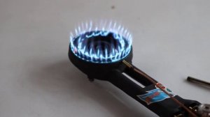 Мощная газовая форсунка для казана автоклава дистиллятора 30 кВт ZY10L-01
