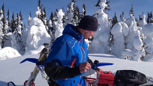 Срочно! Такого еще не было! Покорили гору Москву на сноубайках!
