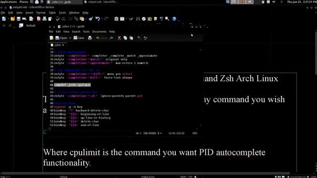 Add PID Autocomplete To Any Command Zsh Arch GNU / Linux смотреть онлайн