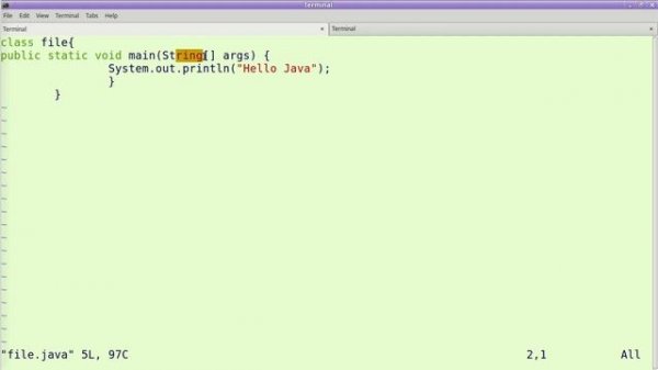 How to Compile a java file and Execute
